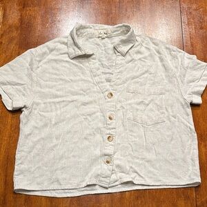 Love Notes Cream Textured Top